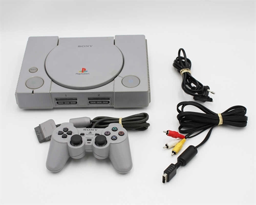 Playstation 1 - Analog Controller - Console - SCPH-9002 - SNR C4553330 (C Grade) (Used)